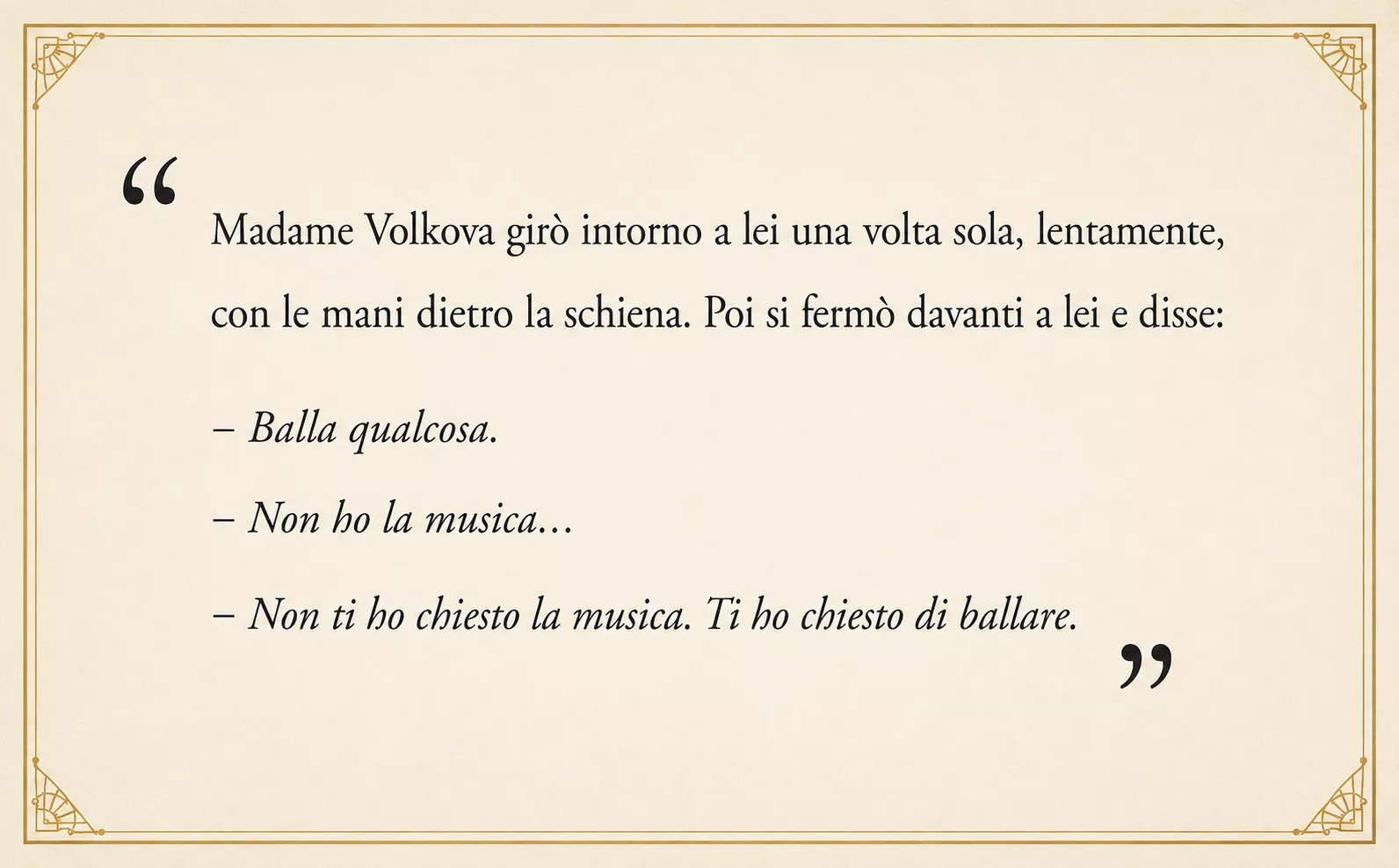Estratto dal romanzo SPEAKEASY 02